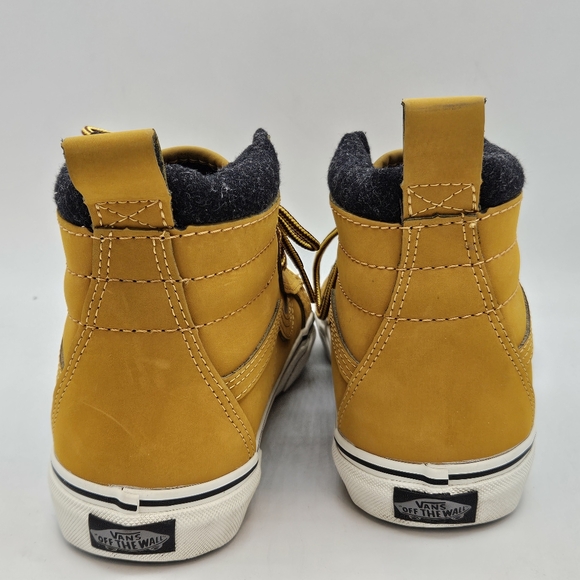 Vans 722356 mte skate-hi waterproof leather shoe men 7 - women's 8.5 - Picture 12 of 16